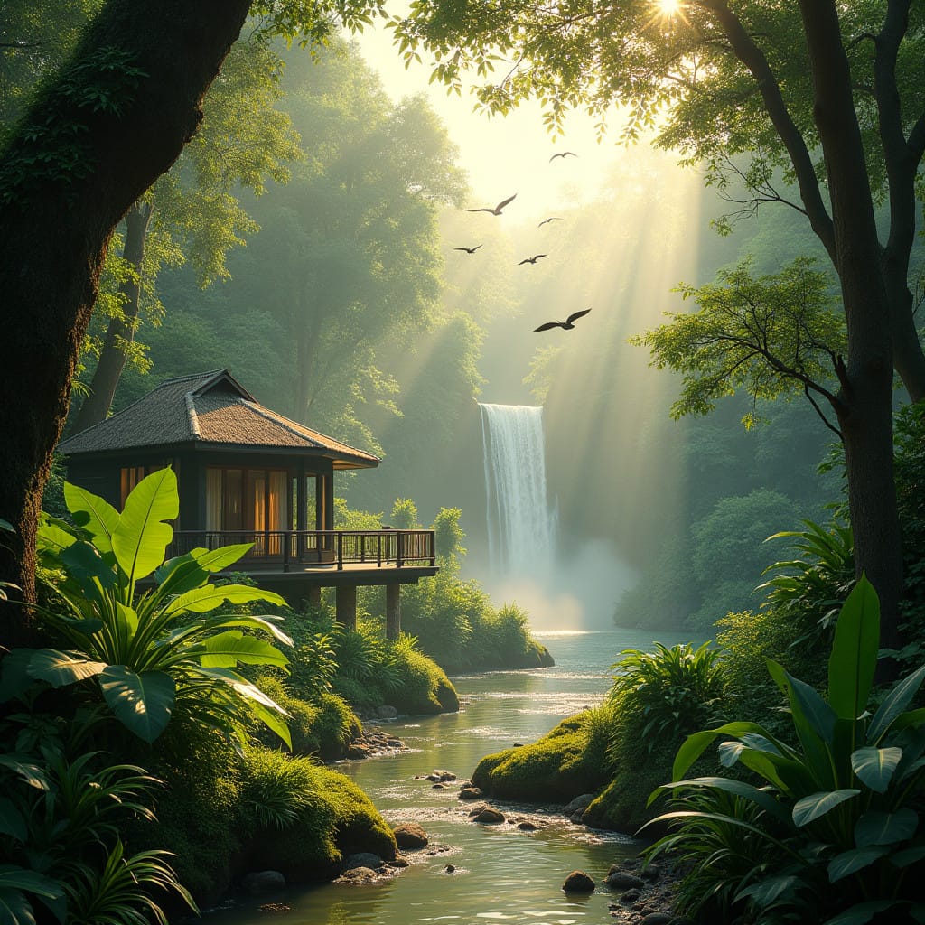 Peaceful scene